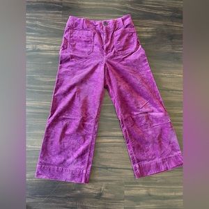 The Colette Wide-leg Corduroy pants Maeve from Anthropologie